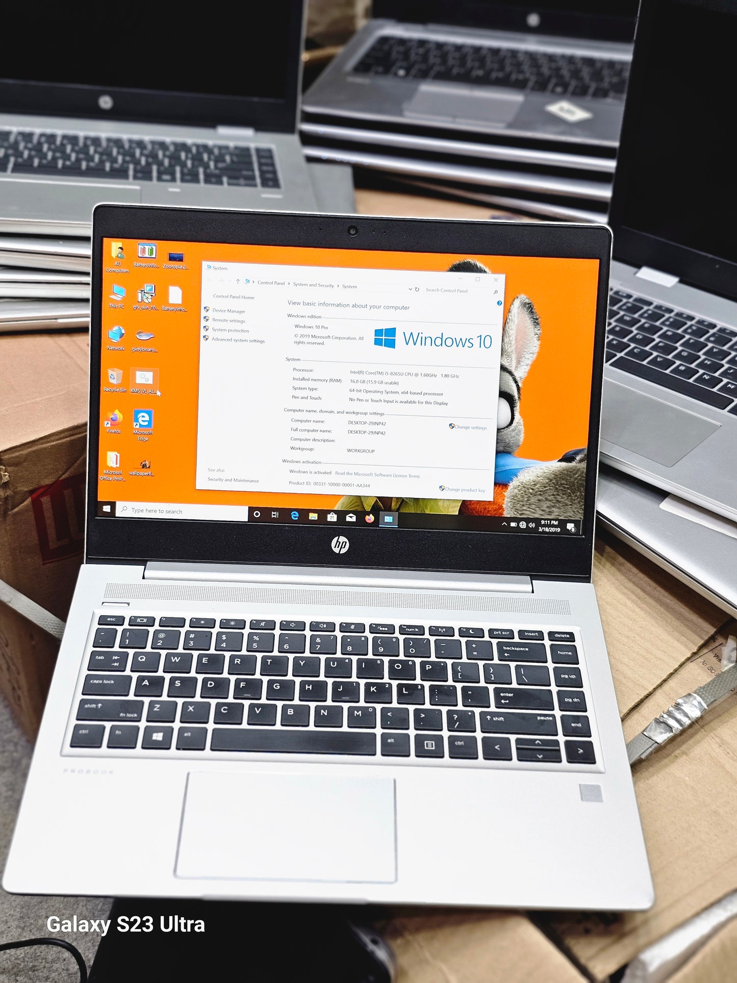 HP EliteBook 440 G6 ā Core i5 8th Gen | 8GB RAM | 256GB NvMe SSD | FHD Display (USA Stock)A Grade