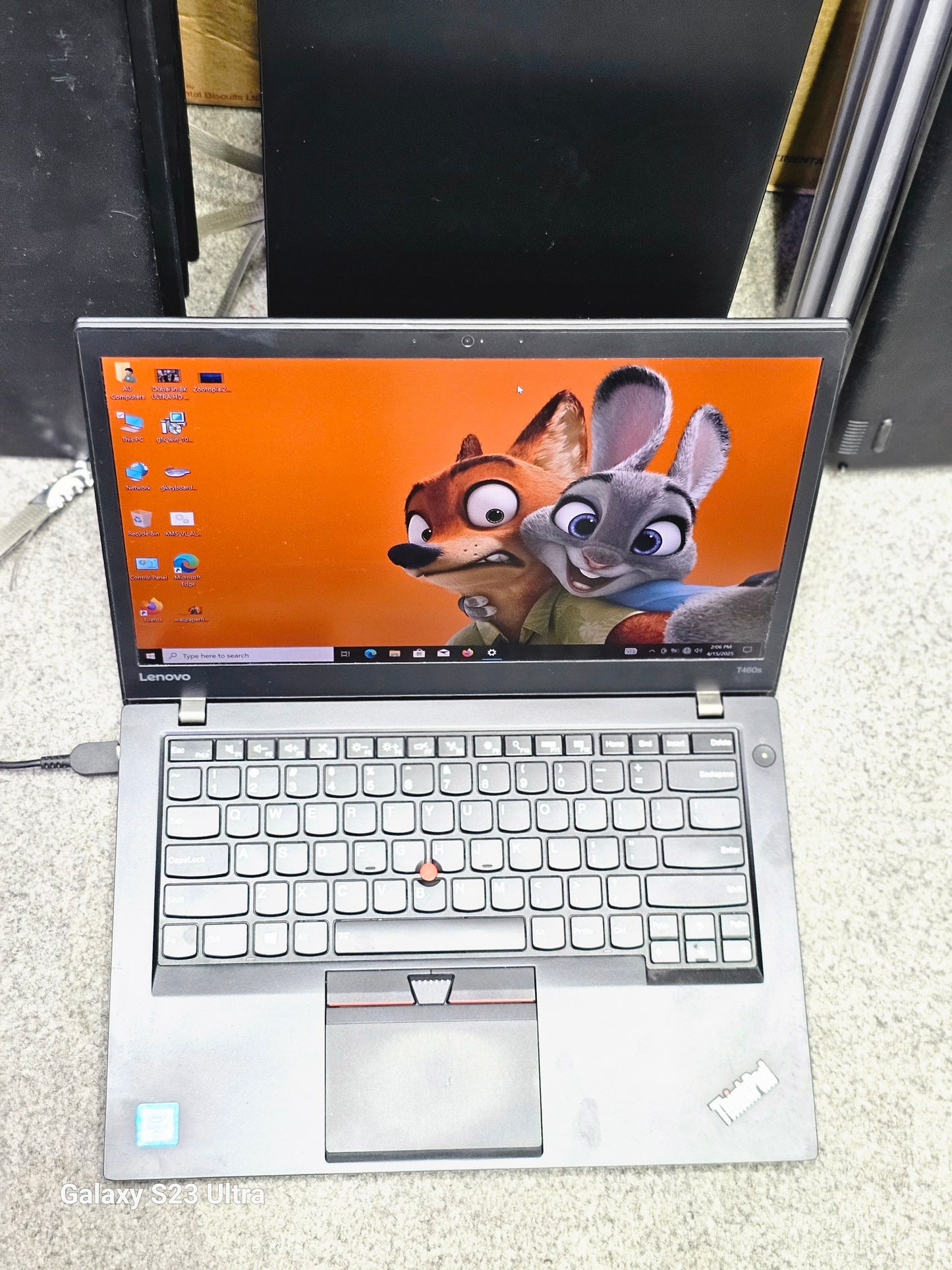 Lenovo ThinkPad T460s | Core i7 6th Gen | 8GB RAM | 256GB NVMe SSD | Ultra Slim Business Laptop"