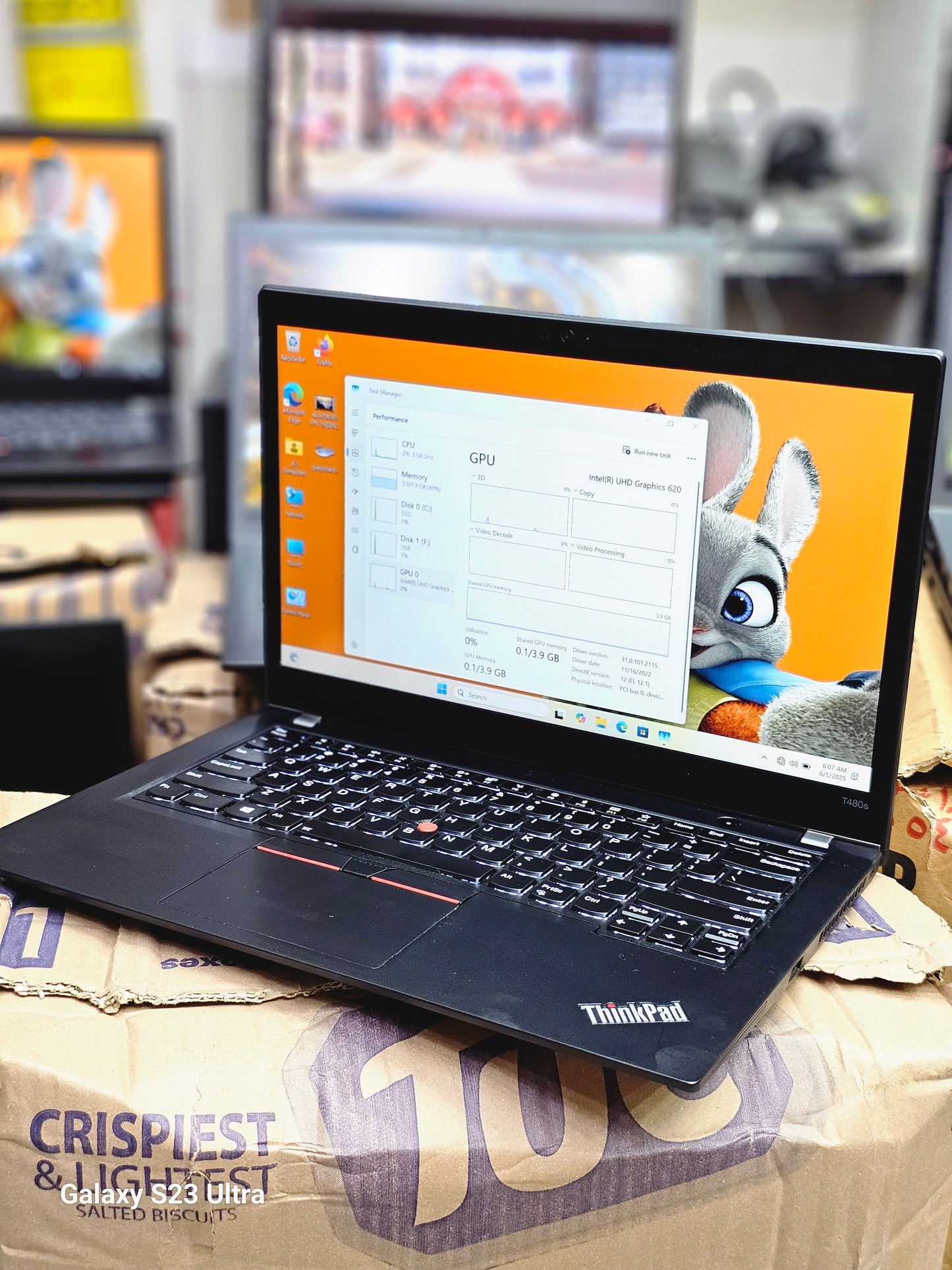 Lenovo ThinkPad i5 8th Gen | Touch + Type | 16GB RAM | 512GB SSD | FHD IPS | Ultra Slim | USA Imported