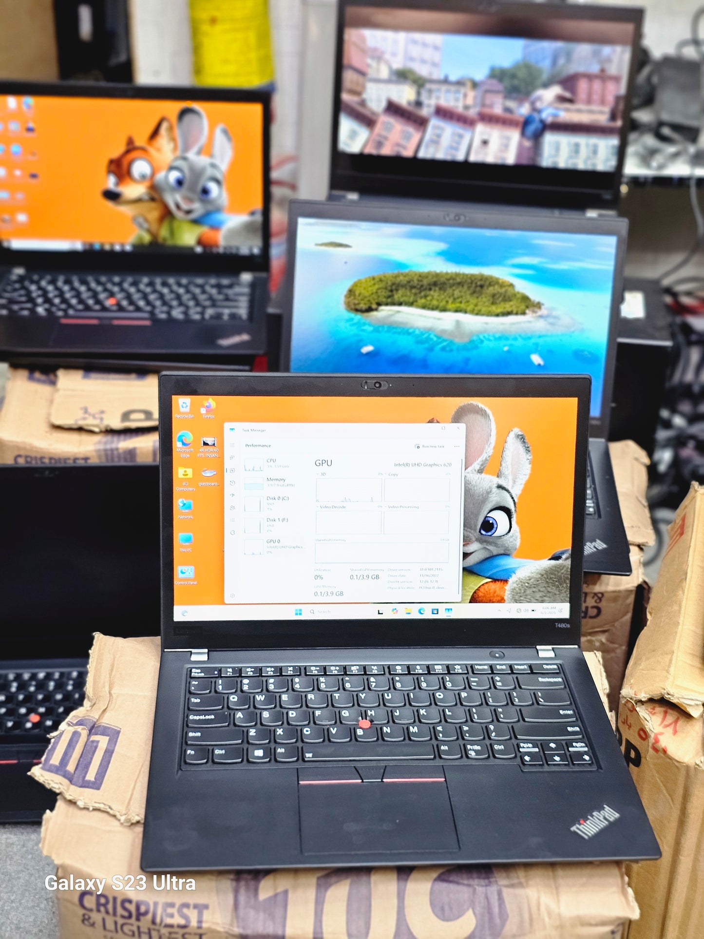 Lenovo ThinkPad i5 8th Gen | Touch + Type | 16GB RAM | 512GB SSD | FHD IPS | Ultra Slim | USA Imported
